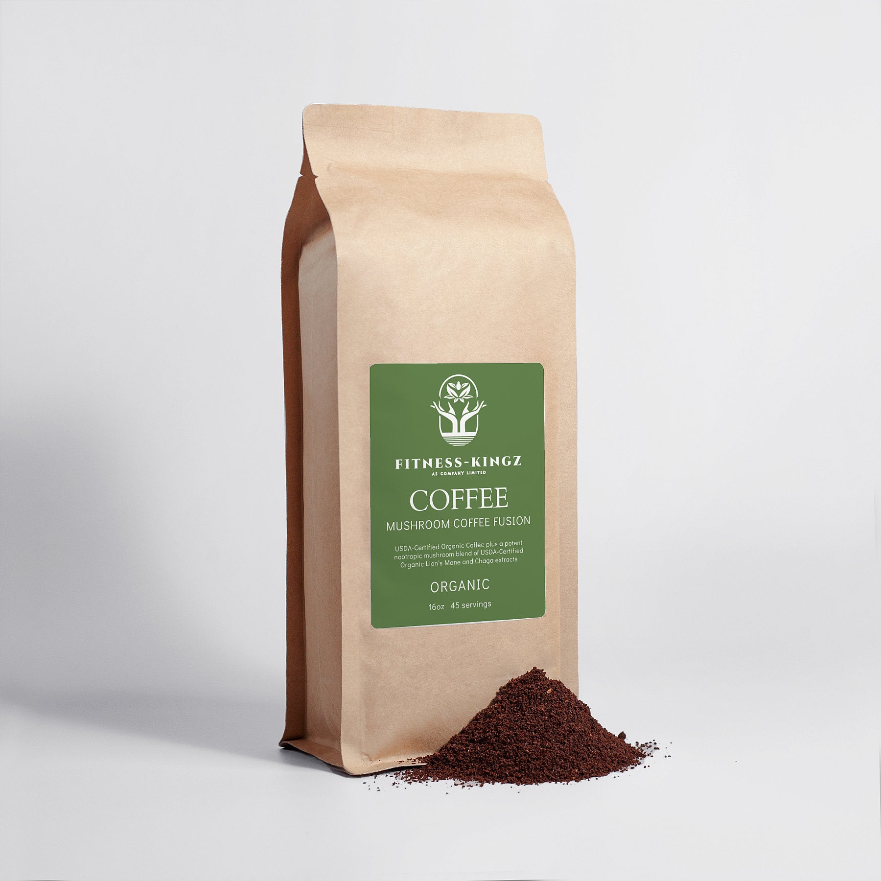 Reshape Your Lifestyle with Fitness-Kingz® Organic Mushroom Coffee Fusion
